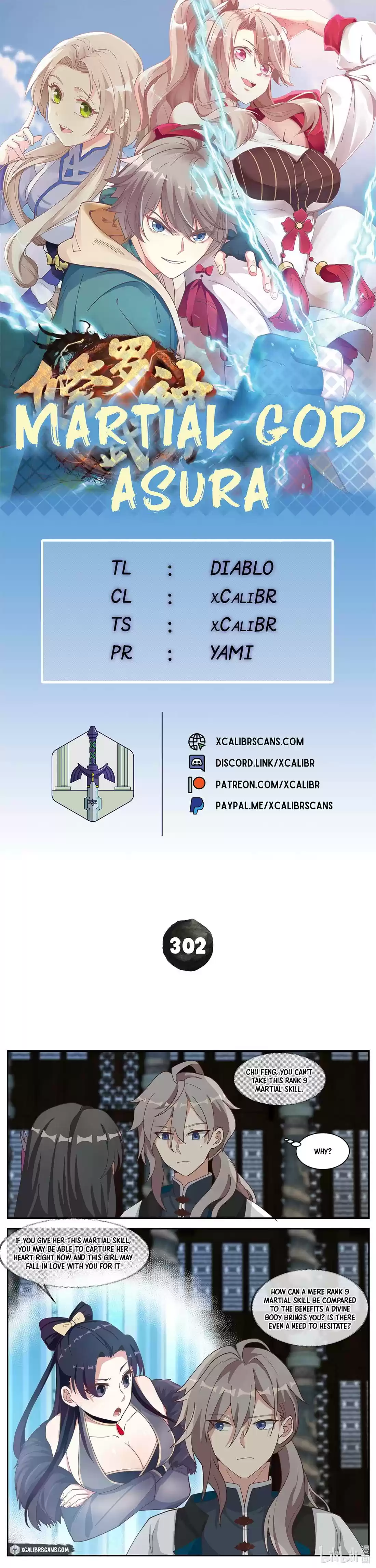 Martial God Asura Chapter 302