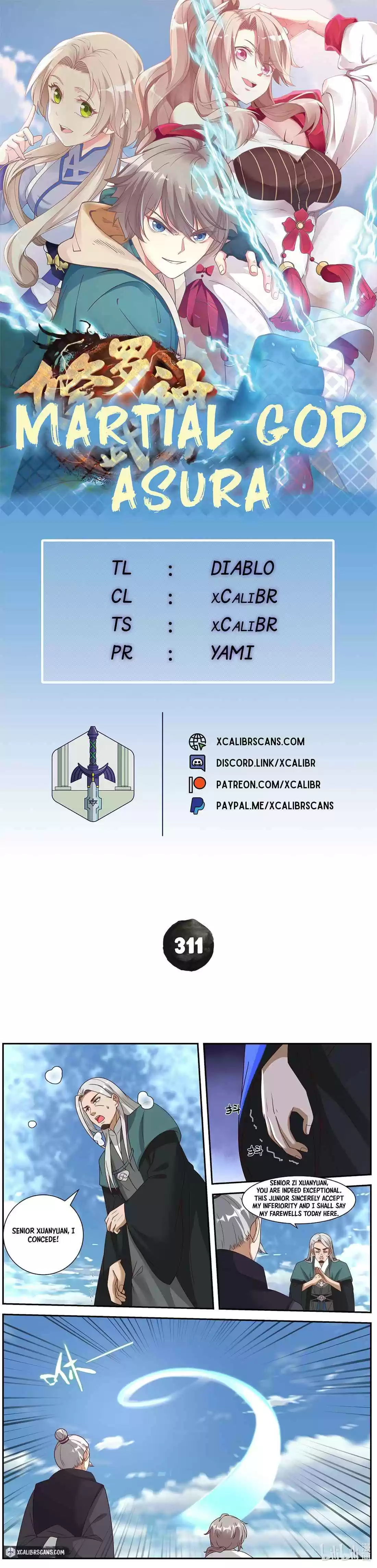 Martial God Asura Chapter 311