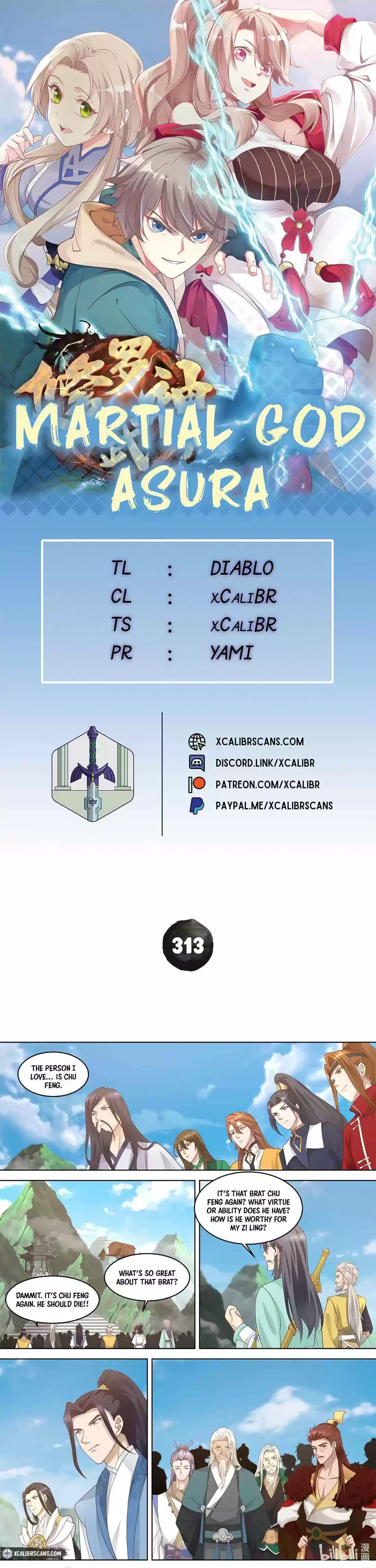 Martial God Asura Chapter 313