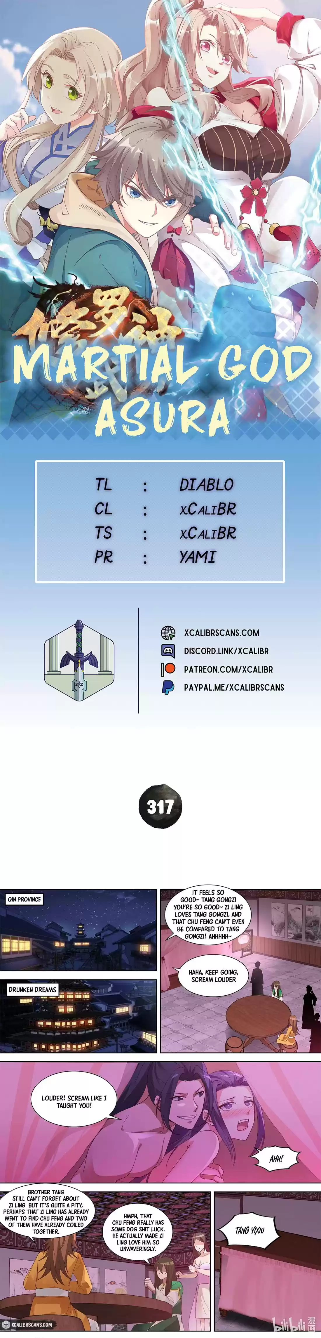 Martial God Asura Chapter 317