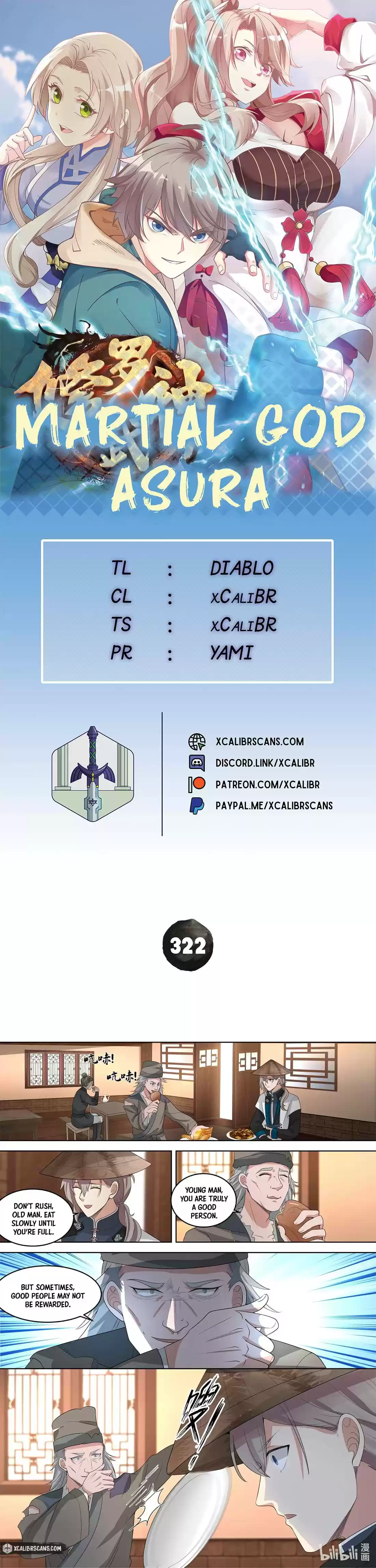 Martial God Asura Chapter 322