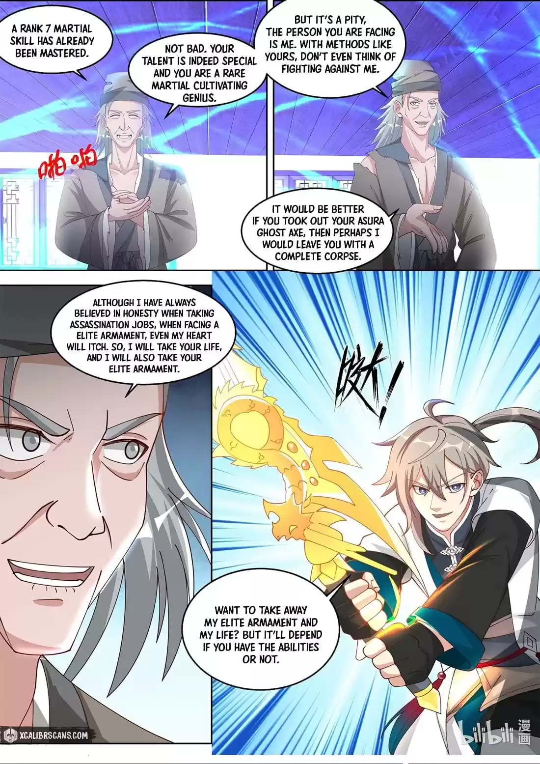 Martial God Asura Chapter 322