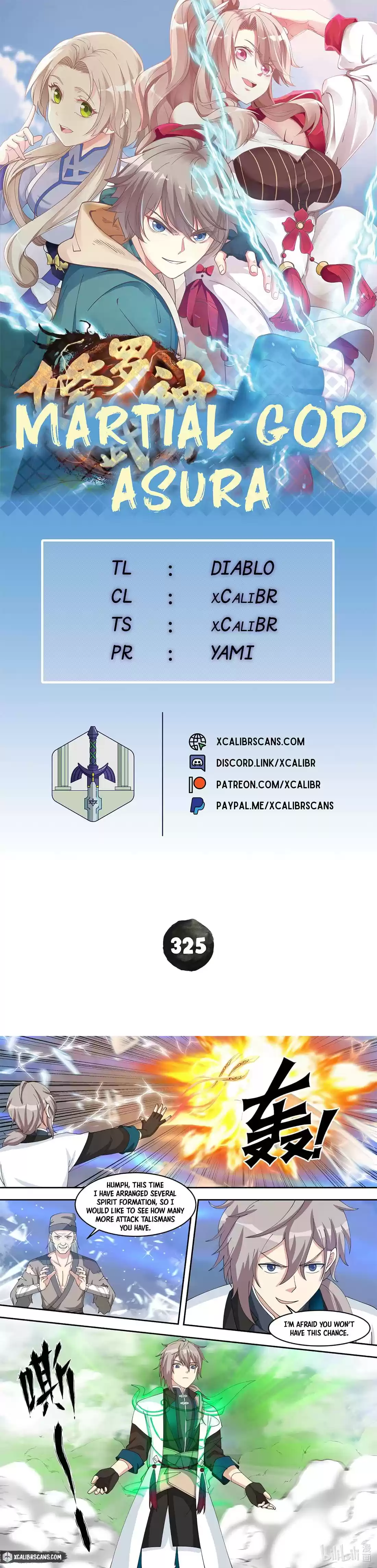 Martial God Asura Chapter 325