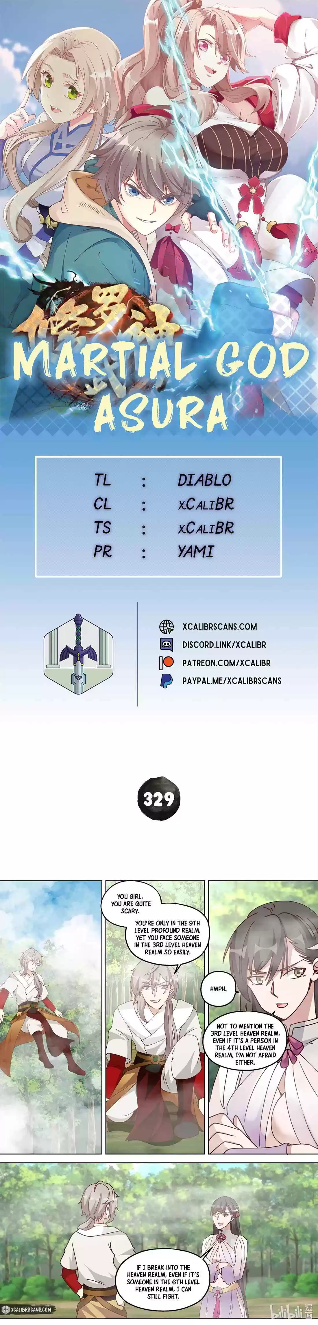 Martial God Asura Chapter 329