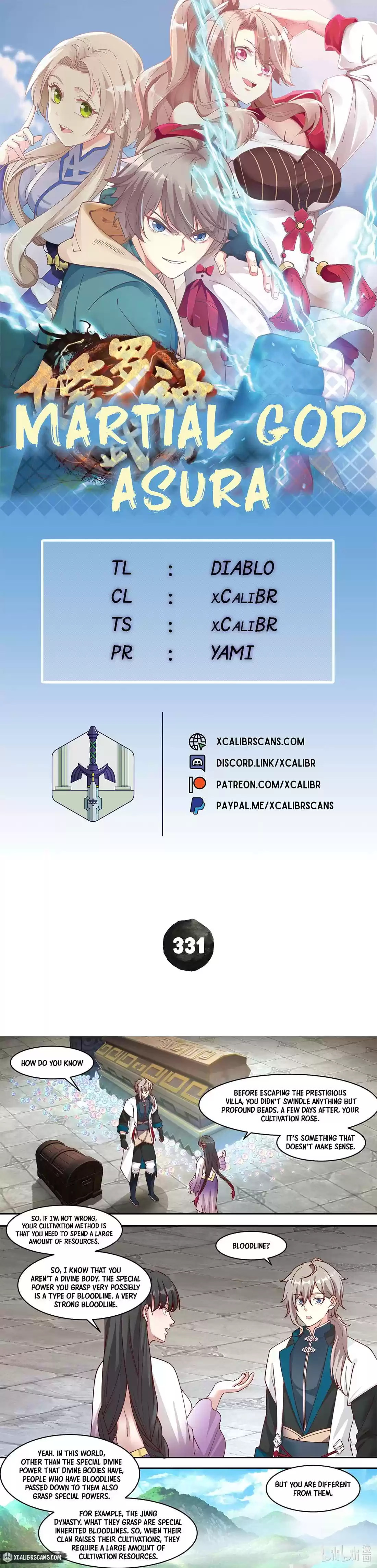 Martial God Asura Chapter 331
