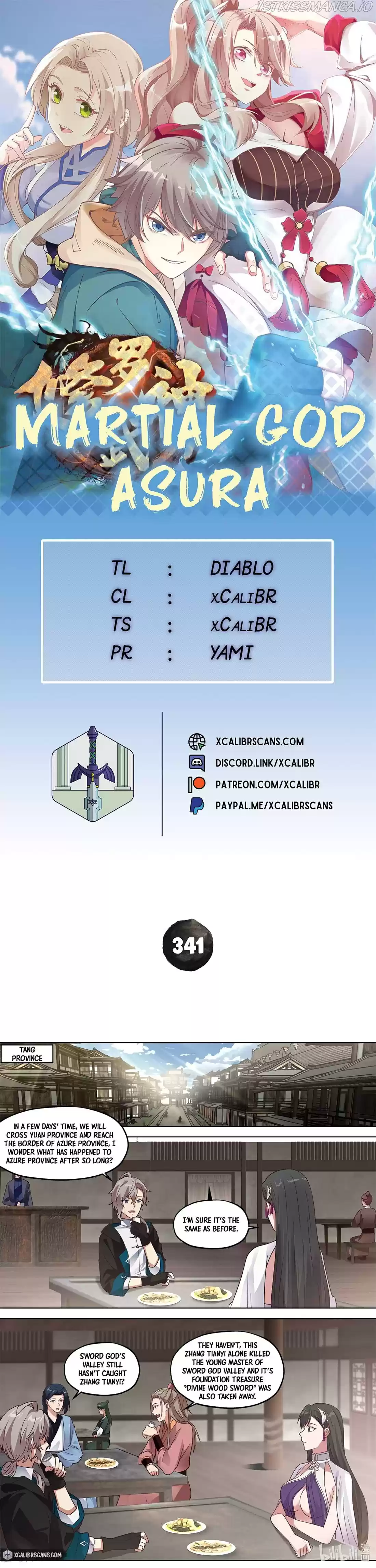 Martial God Asura Chapter 341