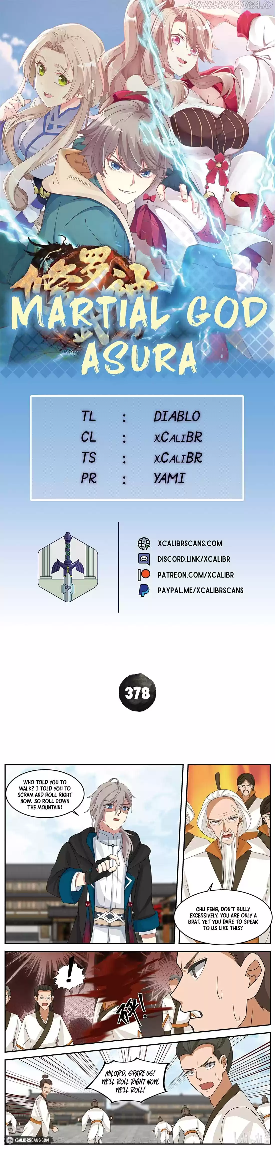 Martial God Asura Chapter 378