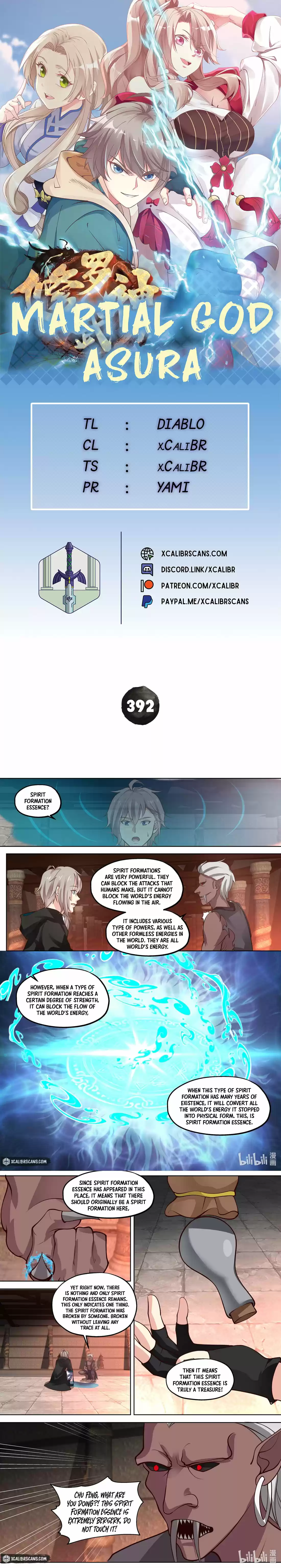 Martial God Asura Chapter 392