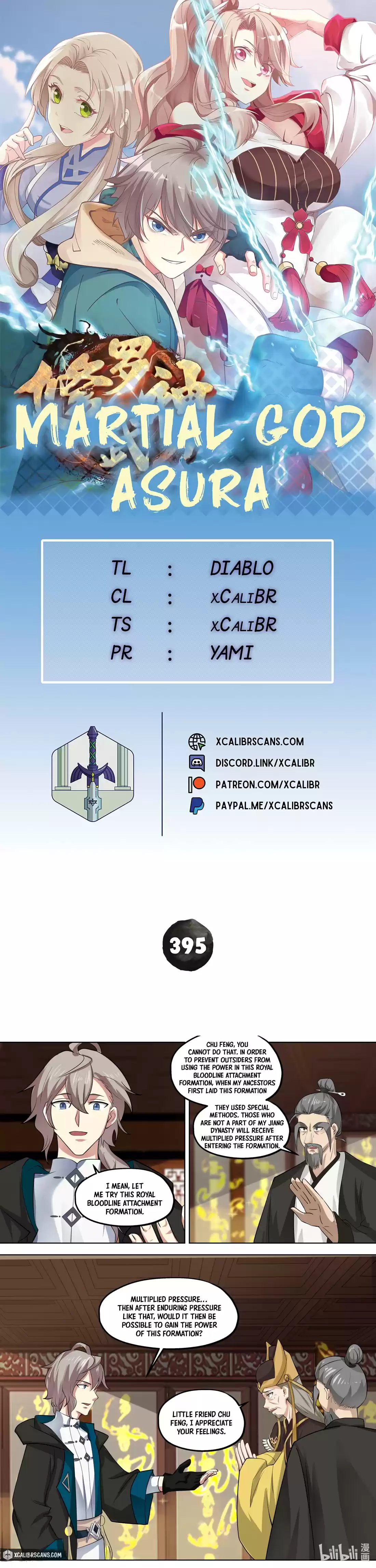 Martial God Asura Chapter 395