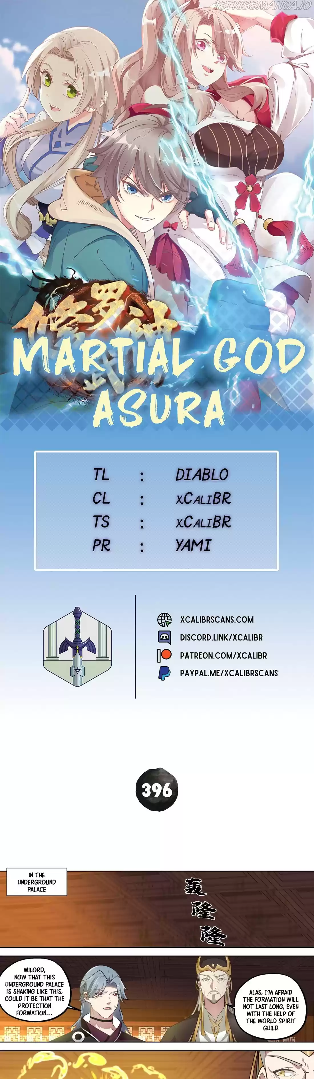 Martial God Asura Chapter 396