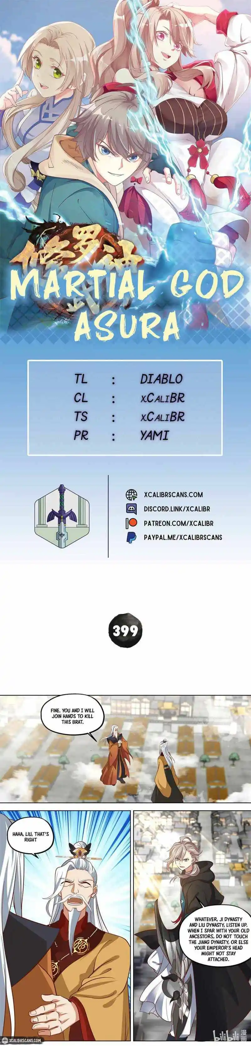 Martial God Asura Chapter 399