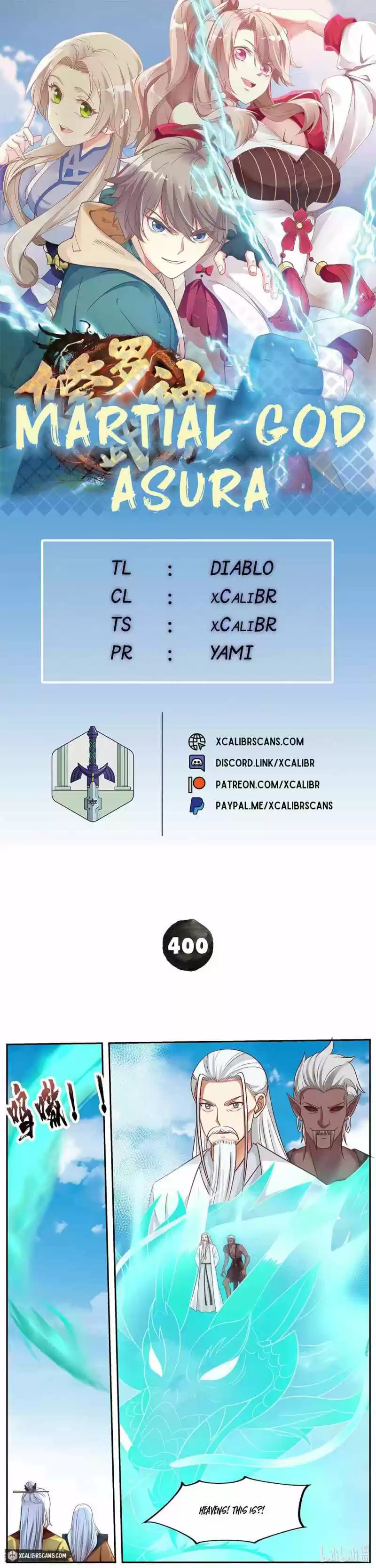 Martial God Asura Chapter 400