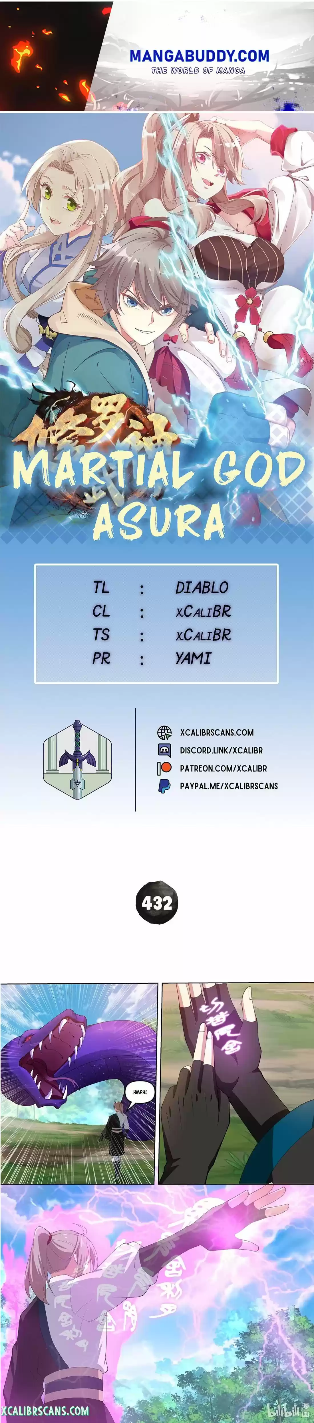 Martial God Asura Chapter 432