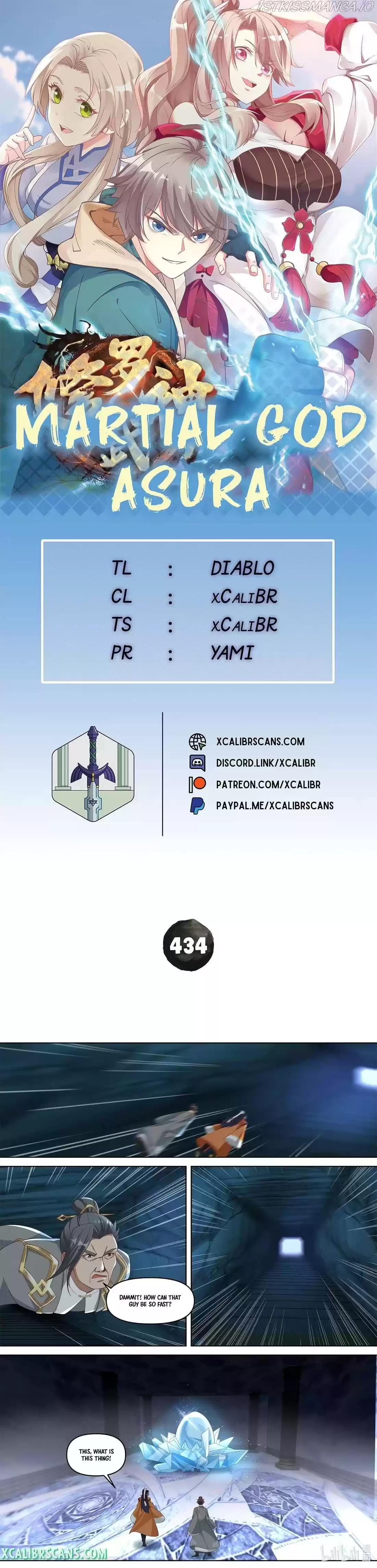 Martial God Asura Chapter 434