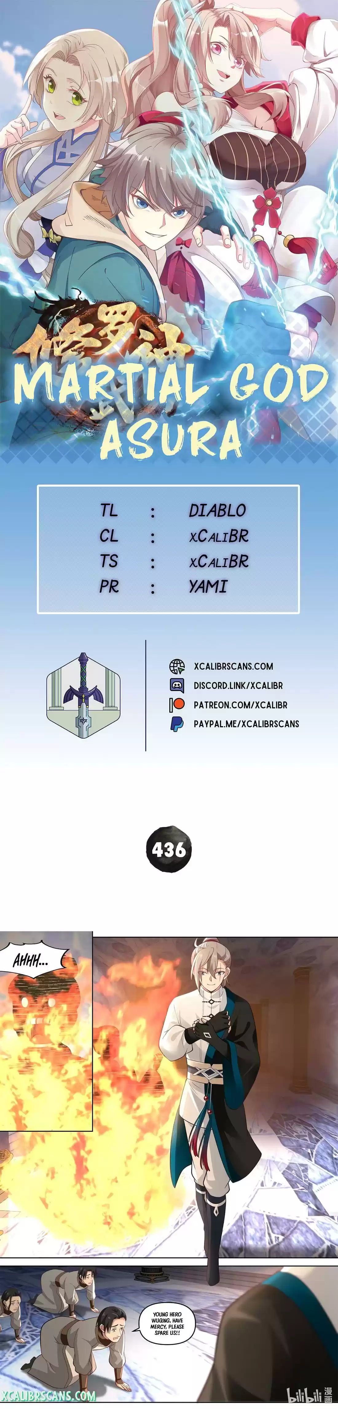 Martial God Asura Chapter 436