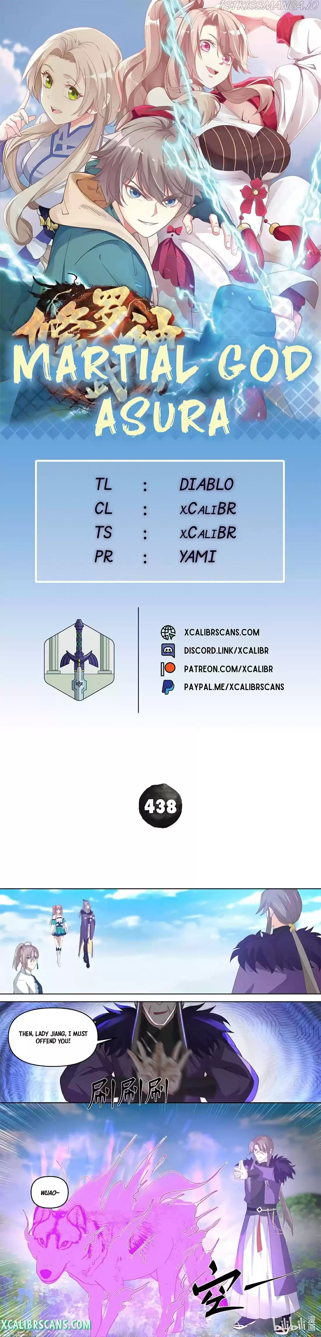 Martial God Asura Chapter 438