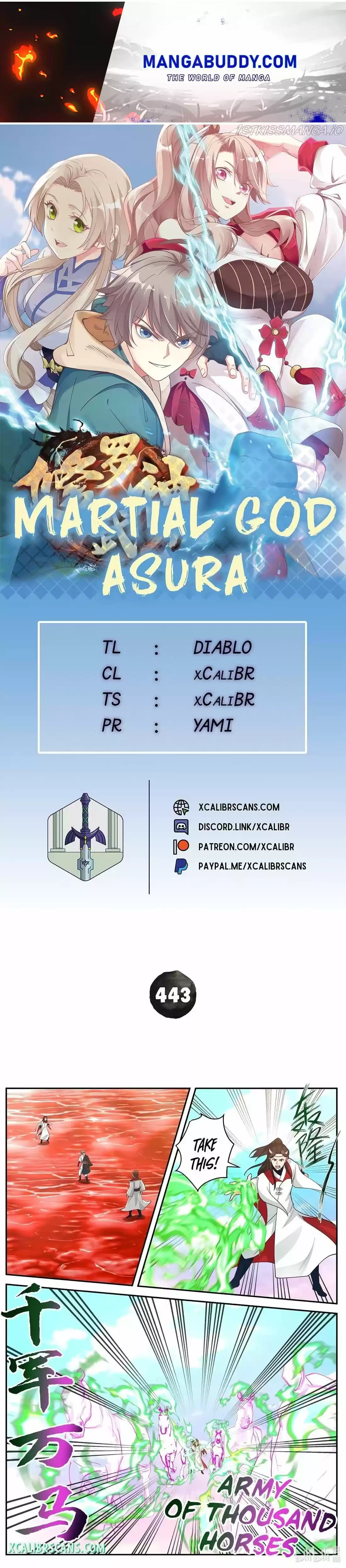 Martial God Asura Chapter 443