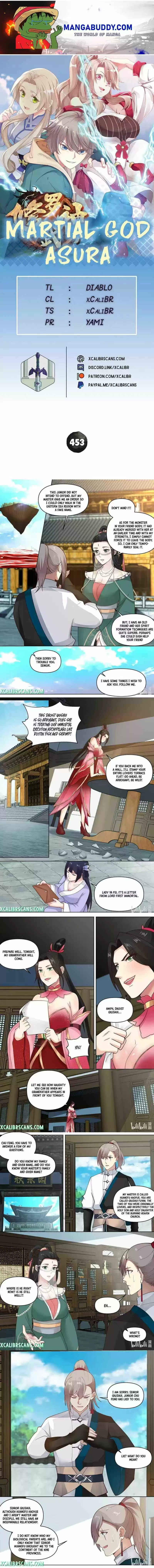 Martial God Asura Chapter 453