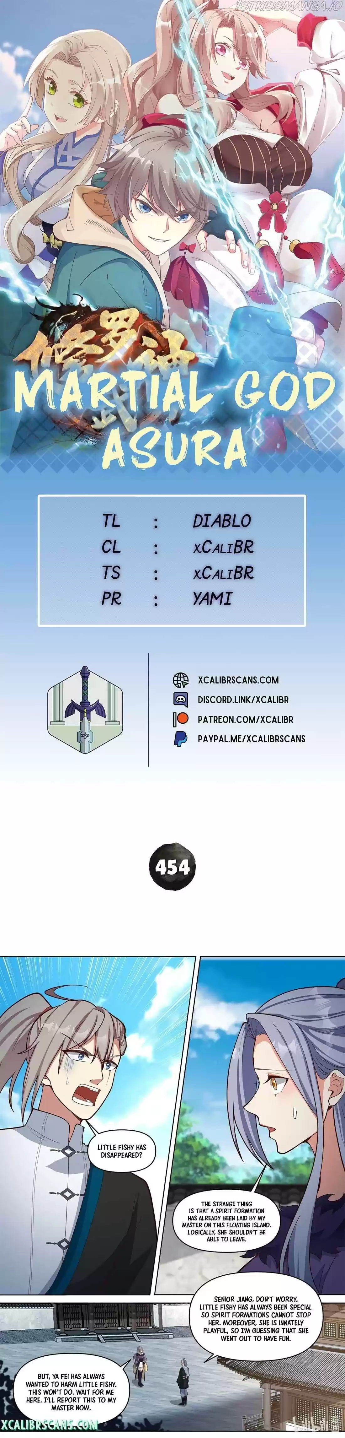 Martial God Asura Chapter 454