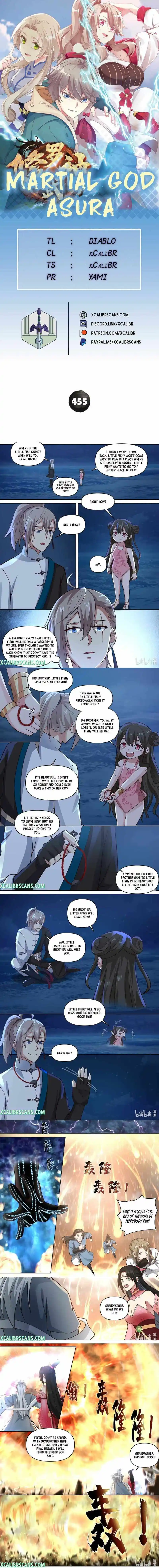 Martial God Asura Chapter 455