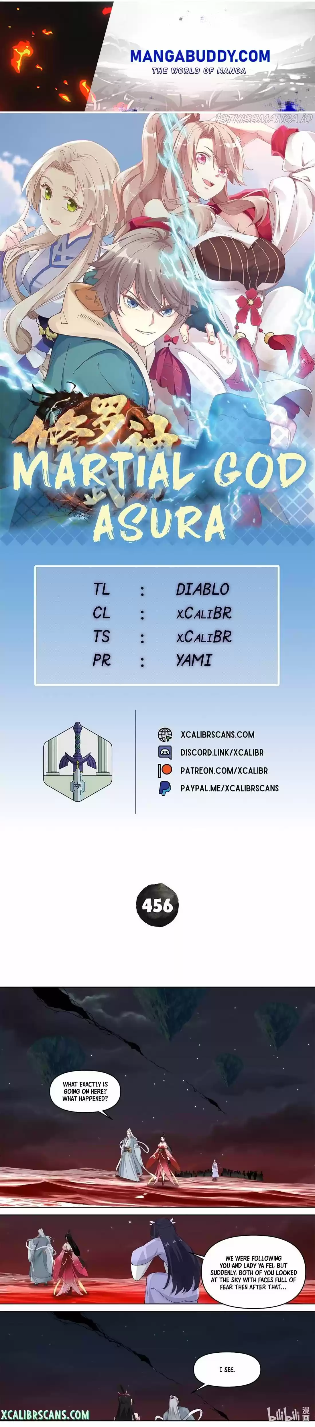 Martial God Asura Chapter 456