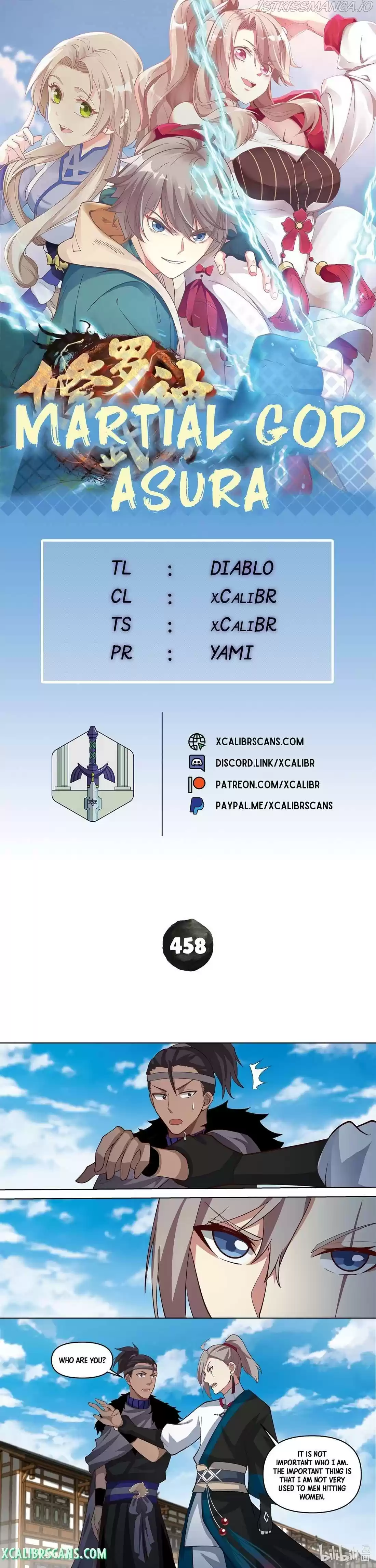 Martial God Asura Chapter 458