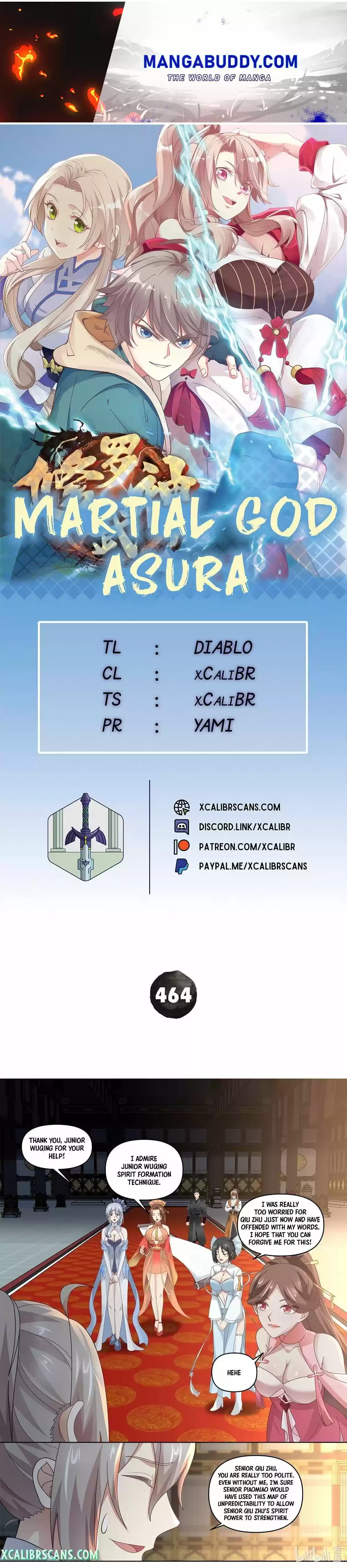Martial God Asura Chapter 464