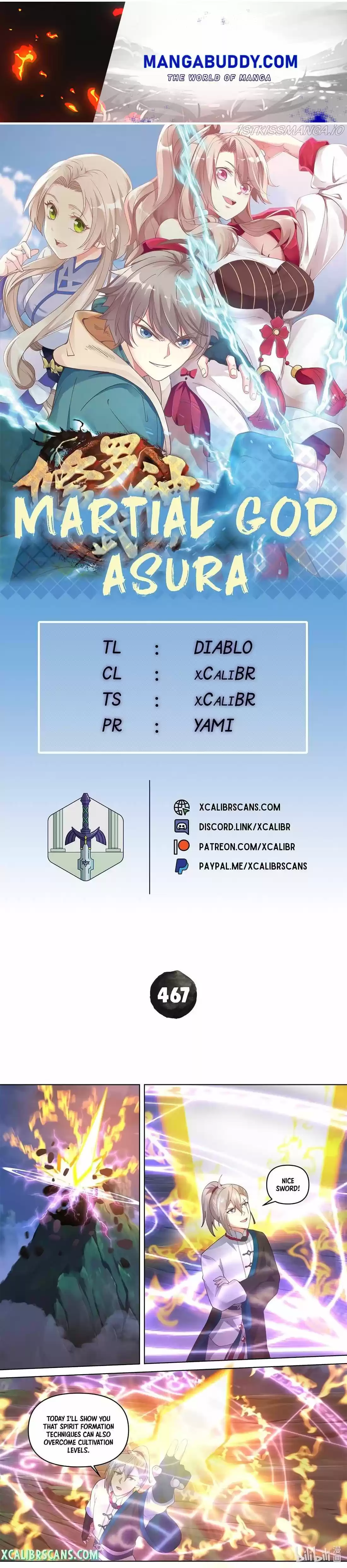 Martial God Asura Chapter 467