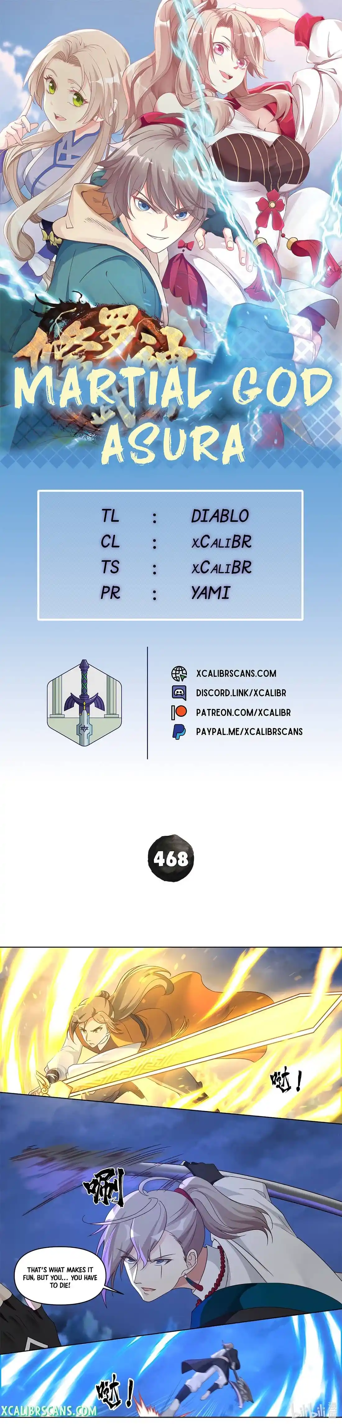 Martial God Asura Chapter 468