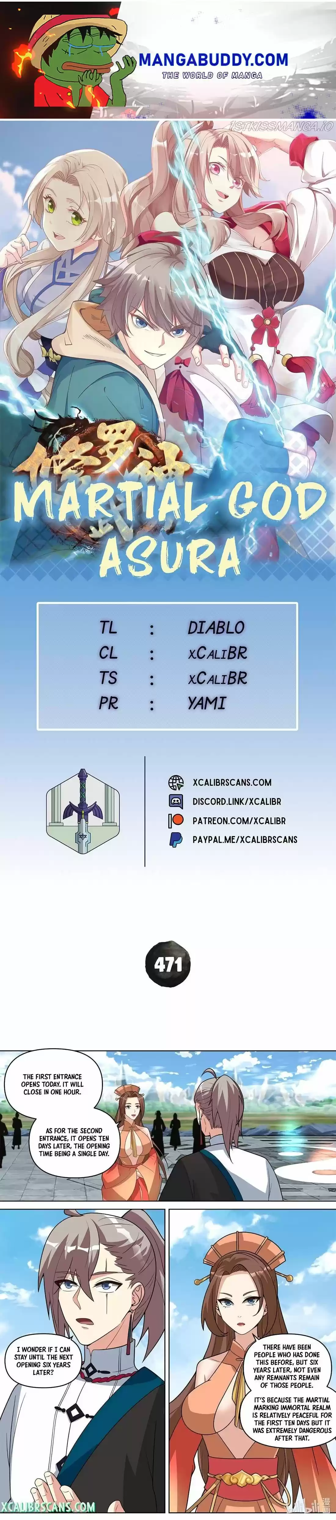 Martial God Asura Chapter 471