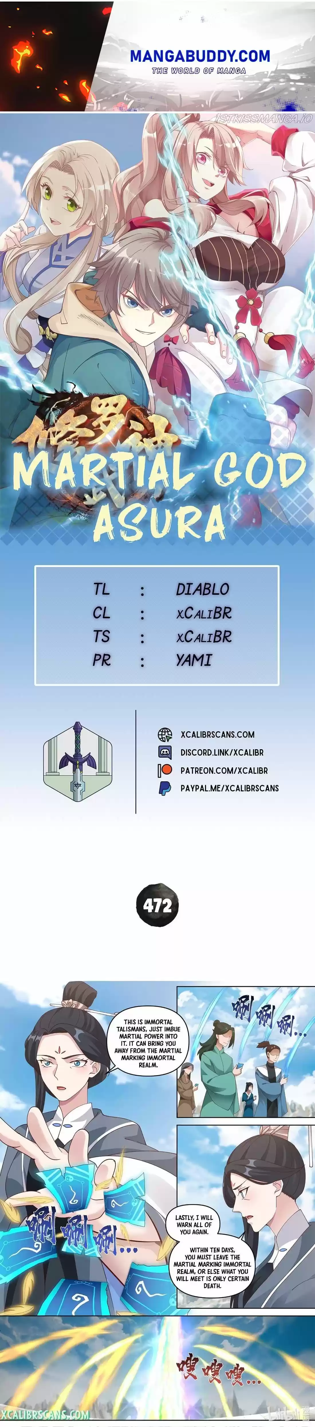 Martial God Asura Chapter 472