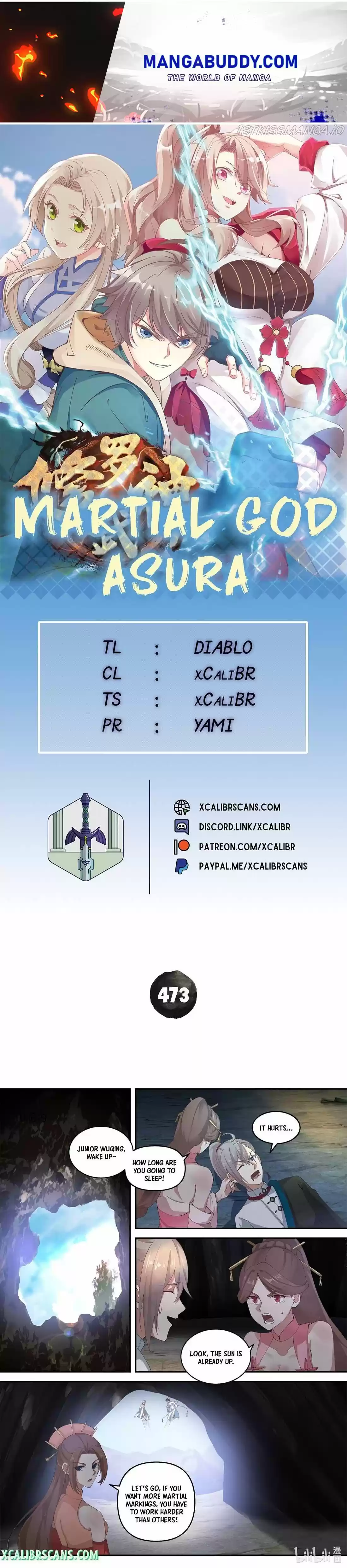 Martial God Asura Chapter 473