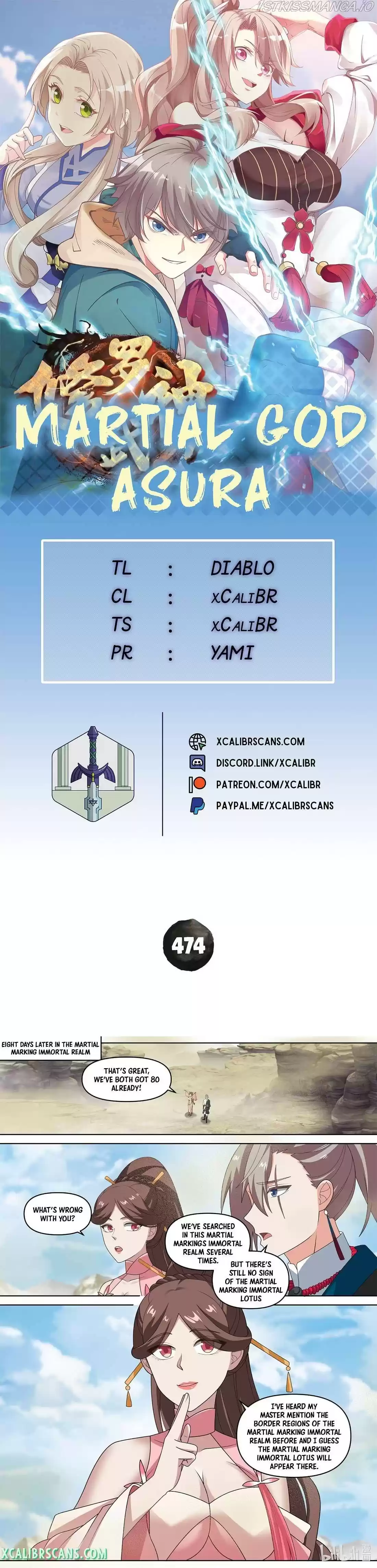 Martial God Asura Chapter 474