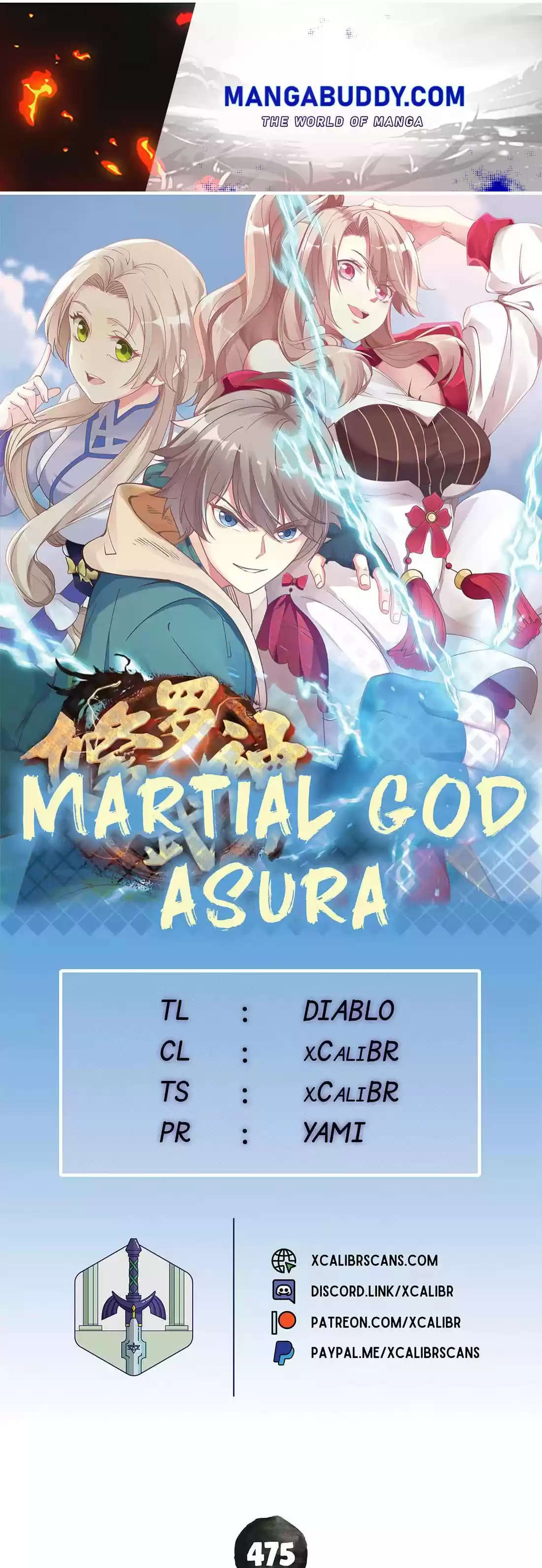Martial God Asura Chapter 475