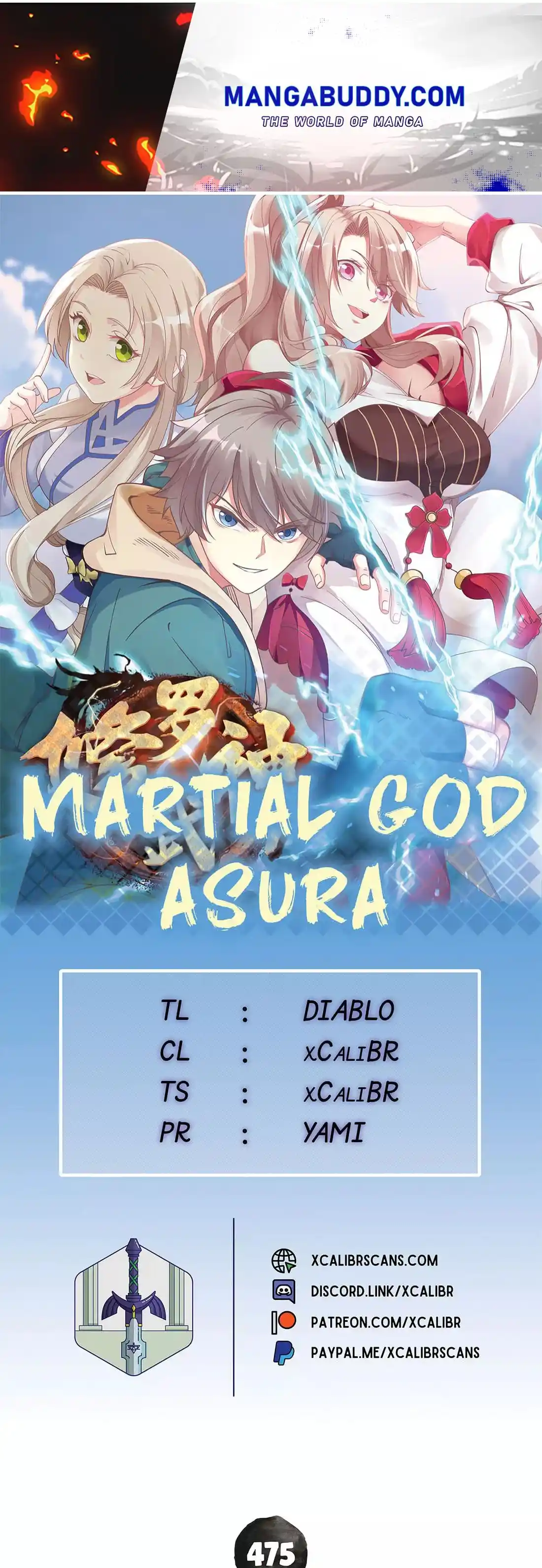 Martial God Asura Chapter 475