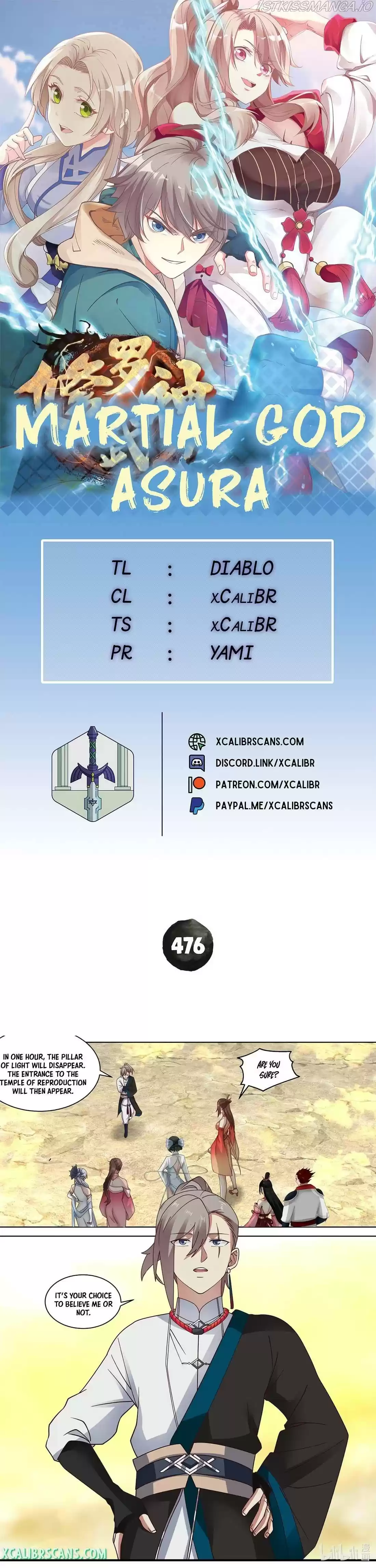Martial God Asura Chapter 476