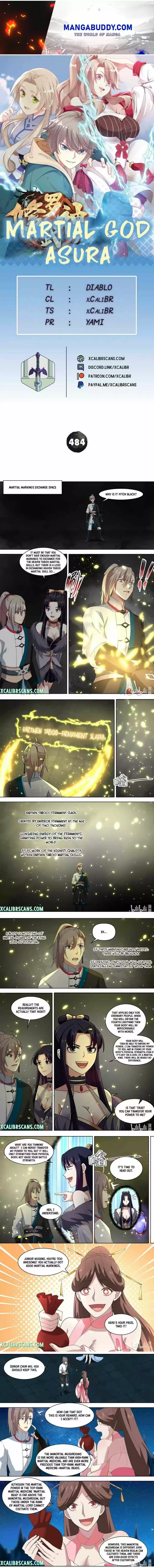 Martial God Asura Chapter 484