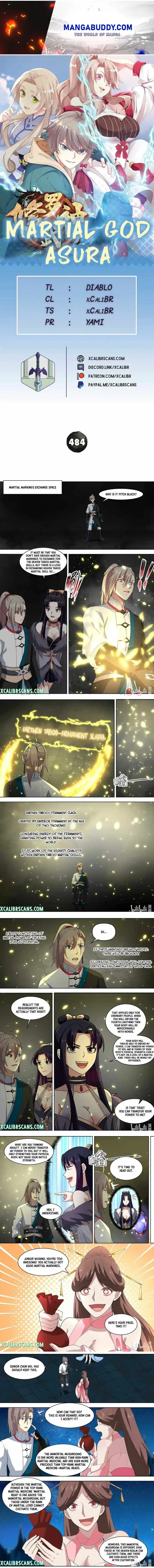 Martial God Asura Chapter 484