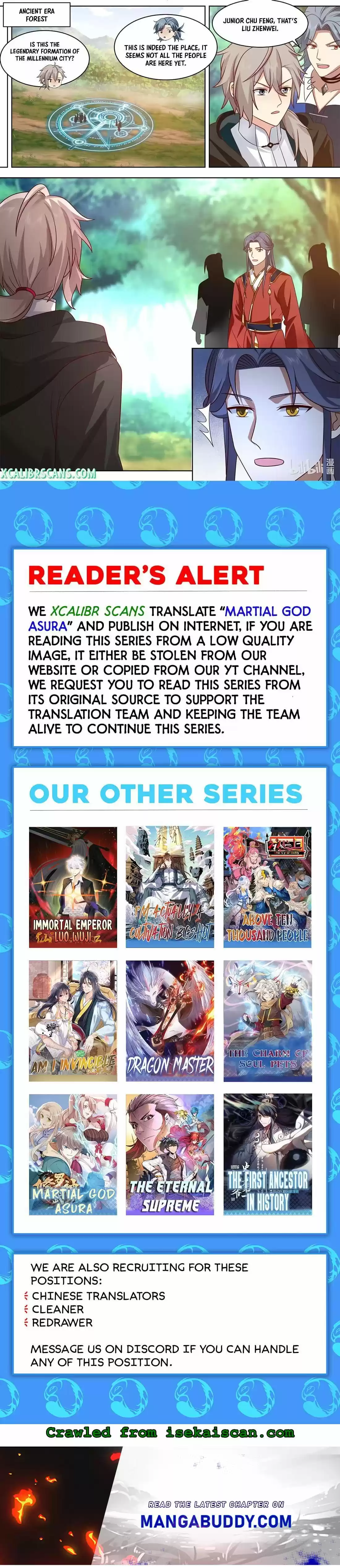 Martial God Asura Chapter 492