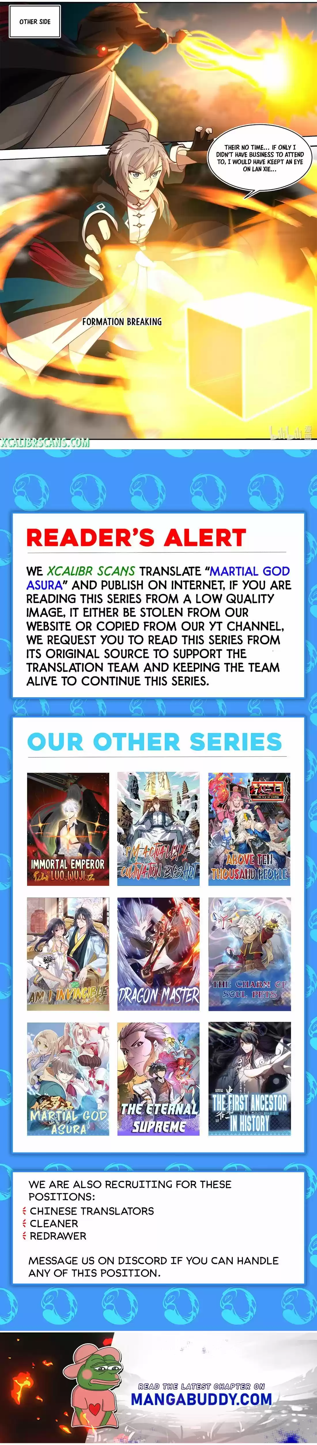 Martial God Asura Chapter 498