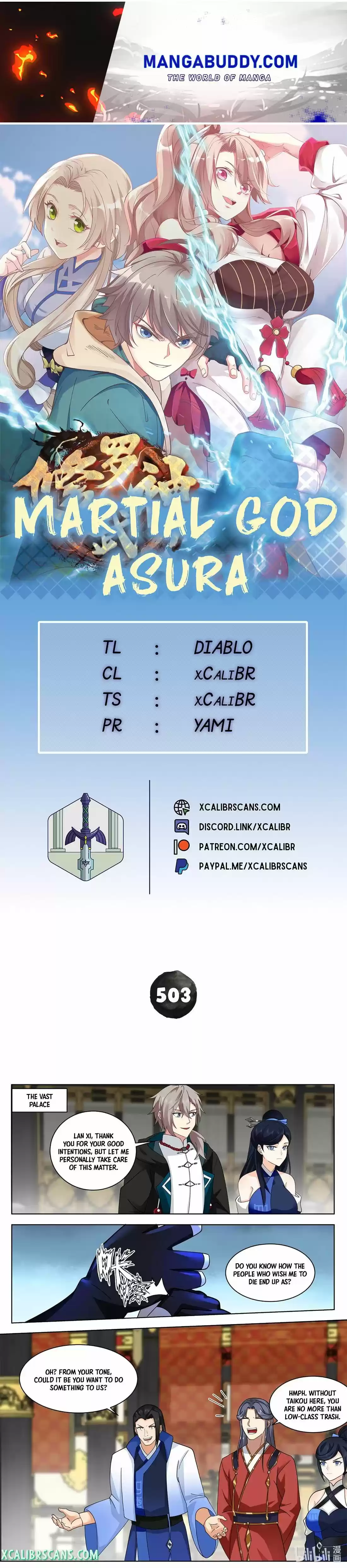 Martial God Asura Chapter 503