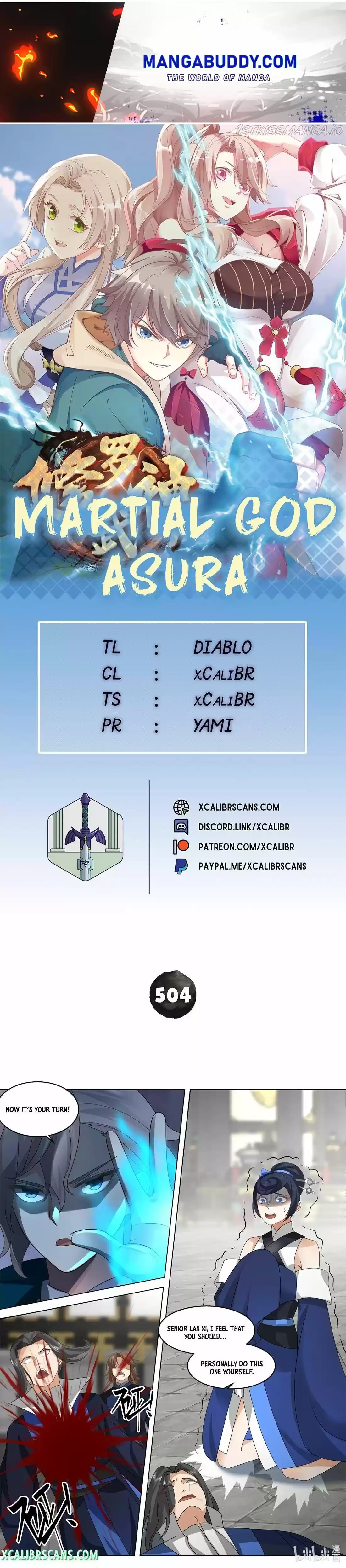 Martial God Asura Chapter 504