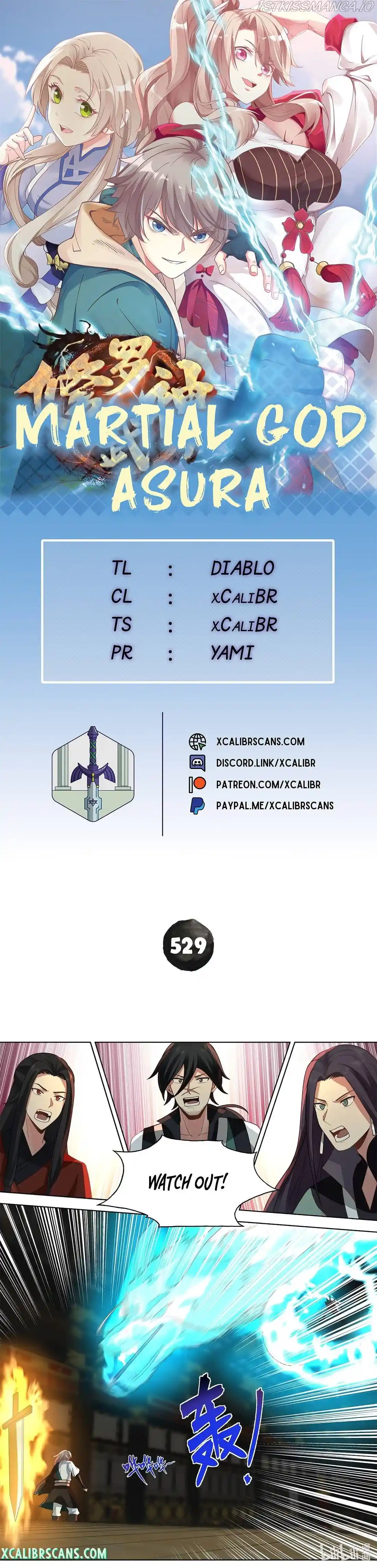 Martial God Asura Chapter 529