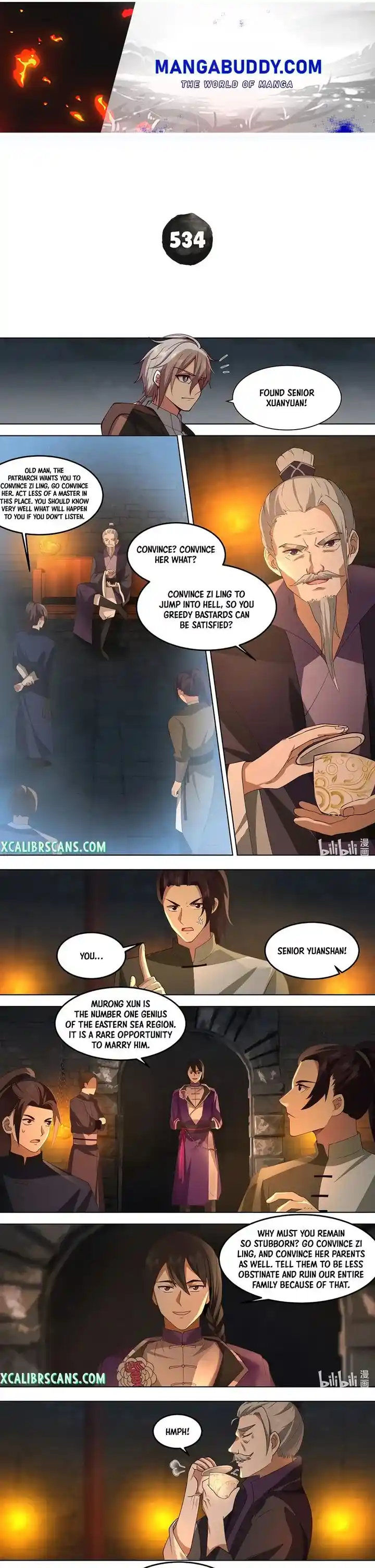 Martial God Asura Chapter 534