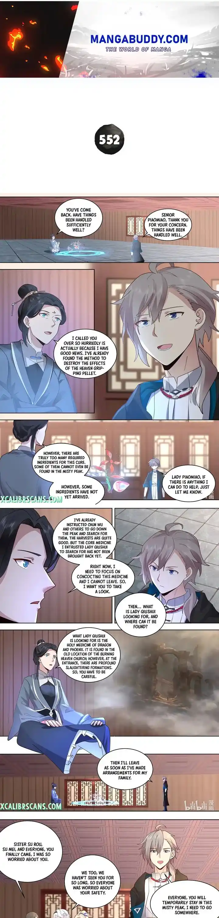 Martial God Asura Chapter 552