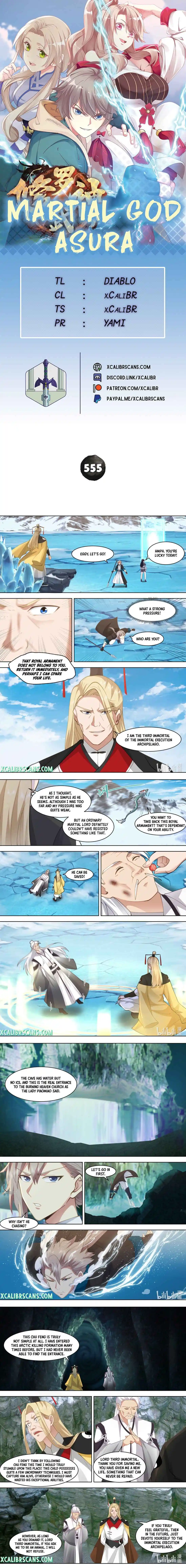 Martial God Asura Chapter 555
