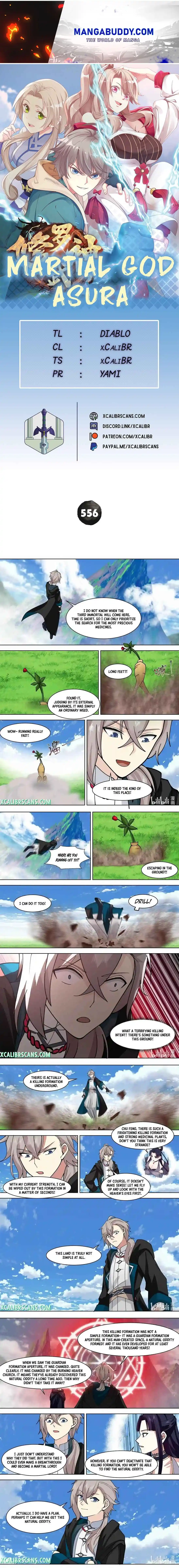 Martial God Asura Chapter 556