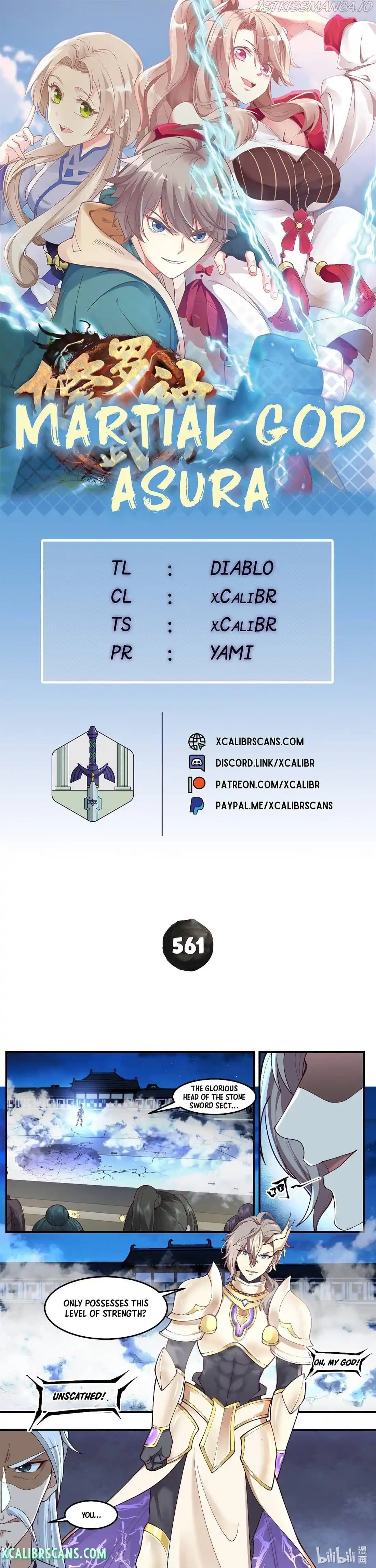 Martial God Asura Chapter 561