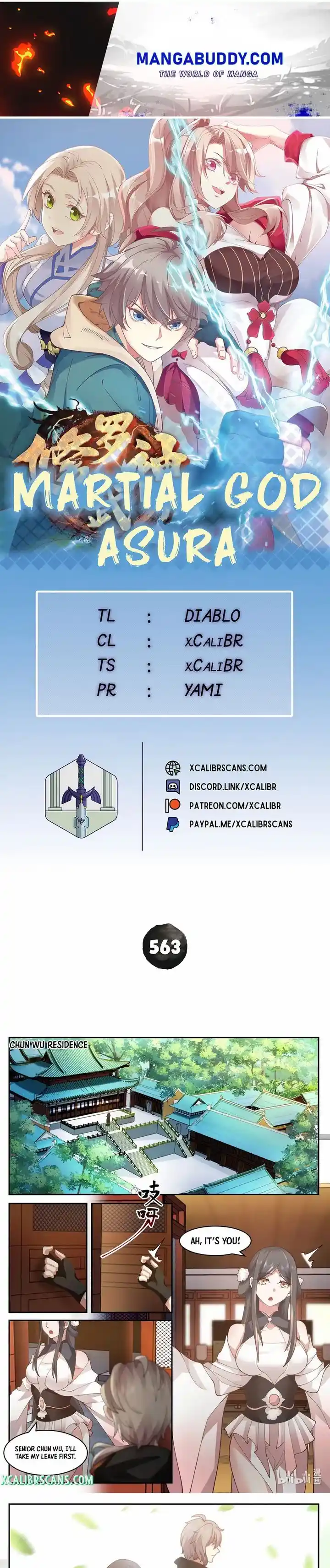 Martial God Asura Chapter 563