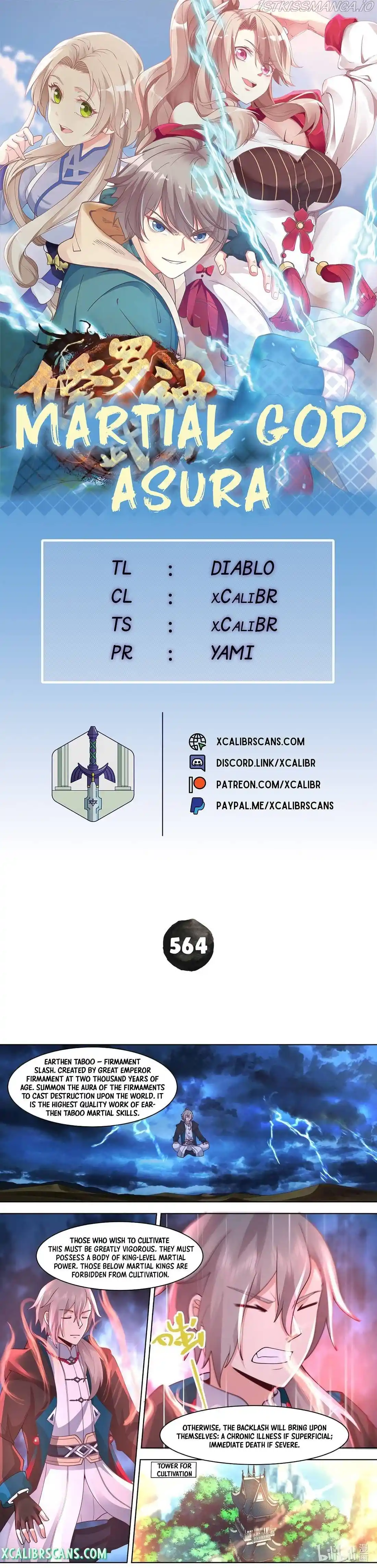 Martial God Asura Chapter 564